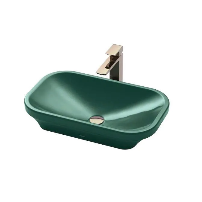 Chậu lavabo màu xanh TOTO LW630JDW/F#FRG