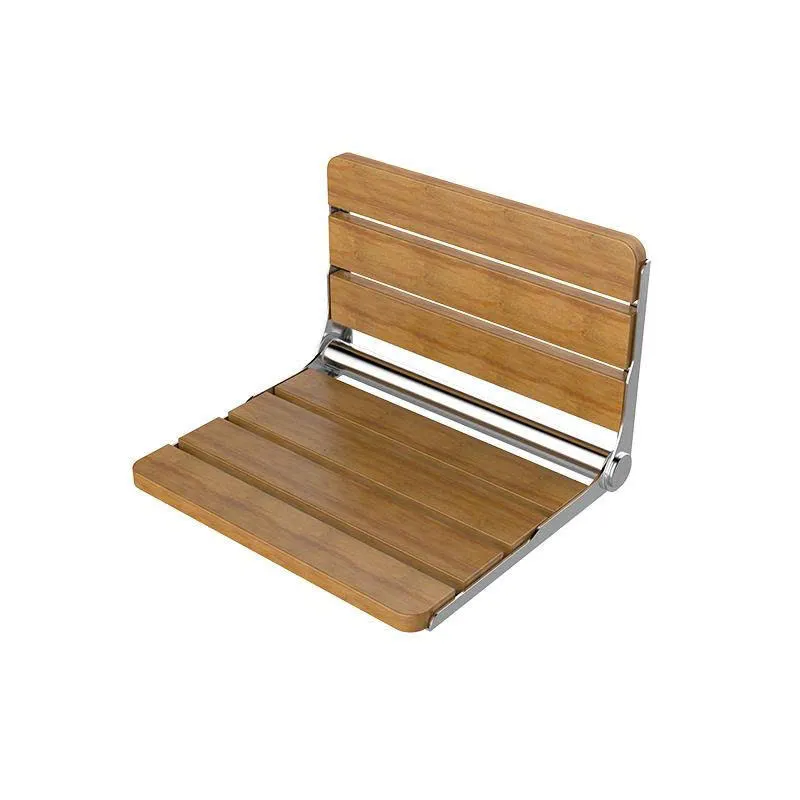 Ghế tắm treo tường bằng gỗ ST002