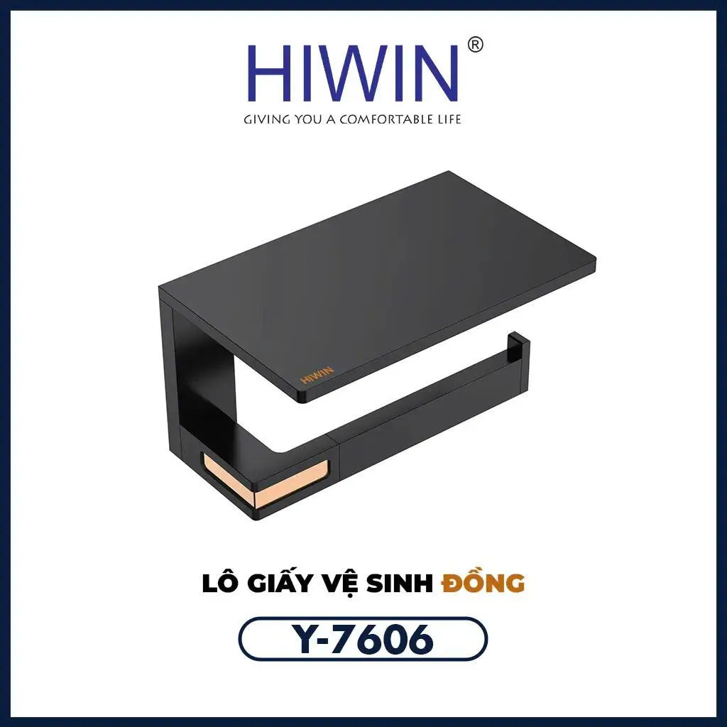 Giá để giấy vệ sinh Hiwin Y-7606BL