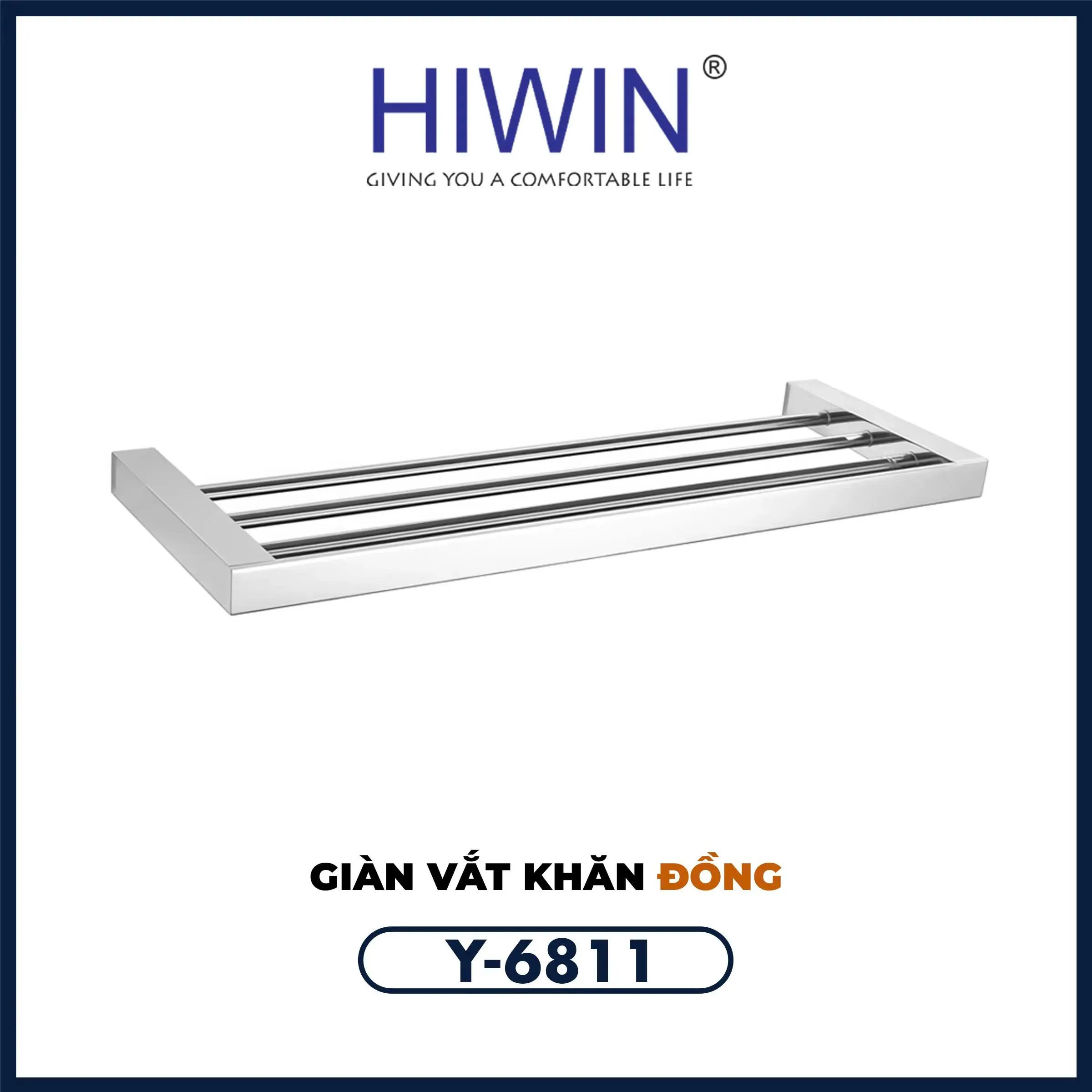 Giá để khăn trong nhà tắm Hiwin Y-6811 
