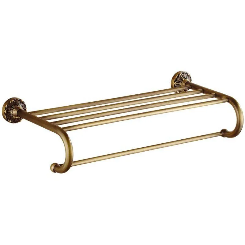 Giàn vắt khăn màu đồng cổ điển GVK02C