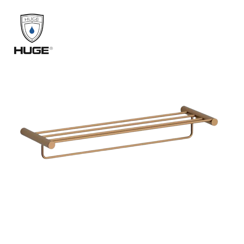 Giàn vắt khăn màu vàng hồng Huge H-B1826C 