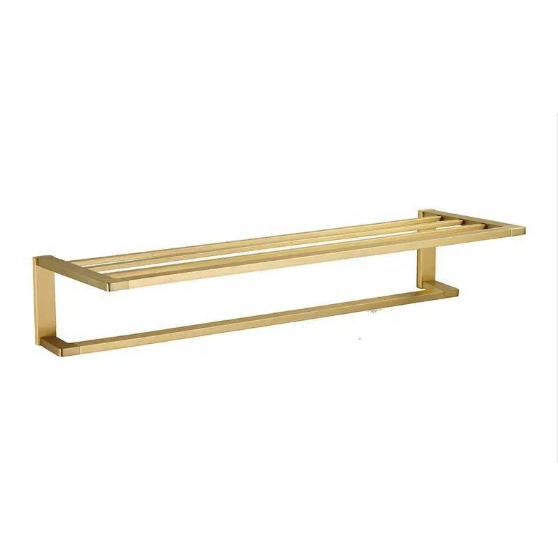 Giàn vắt khăn màu vàng mờ GVK04G