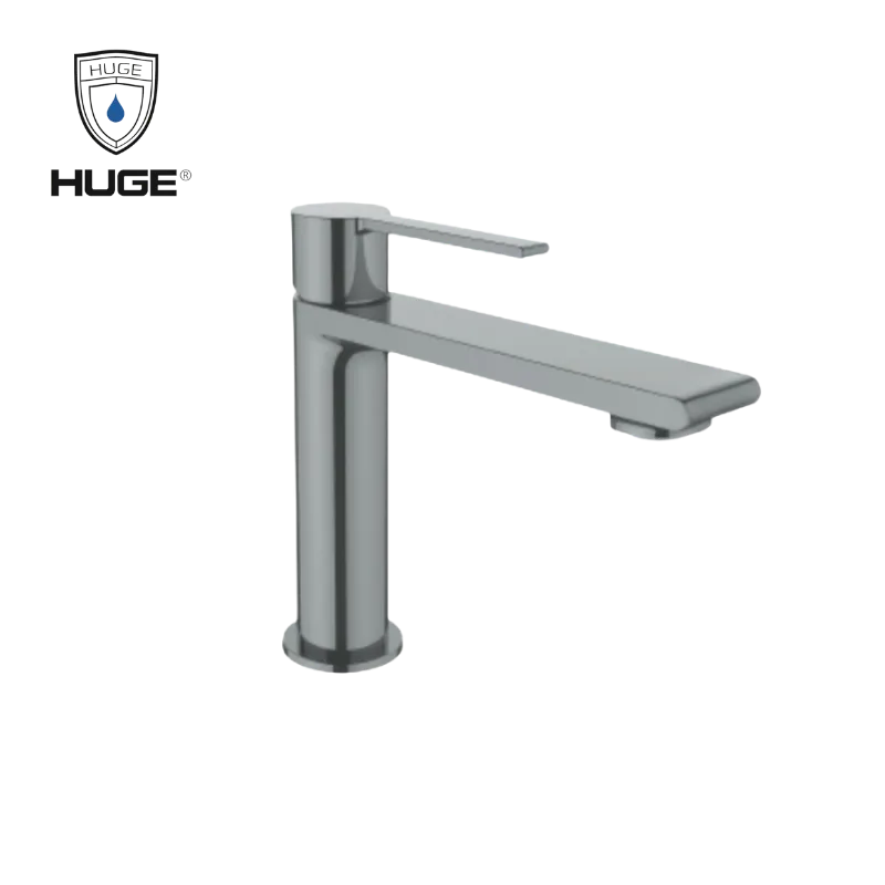 Vòi lavabo ghi HUGE Elegant Elegant H-8600VM
