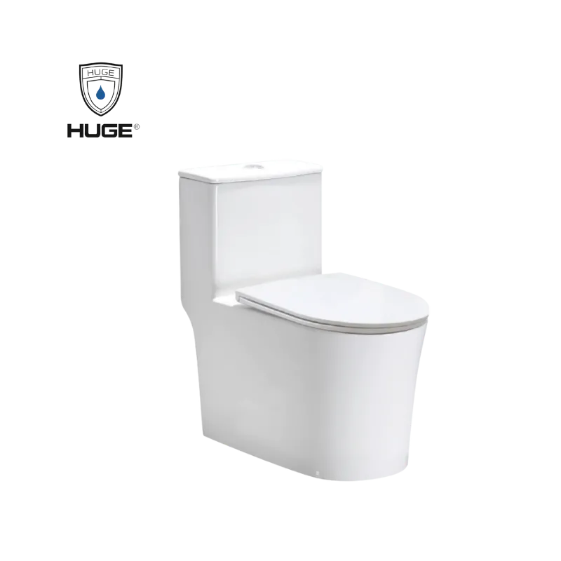 Bàn cầu 1 khối HUGE H-BC689