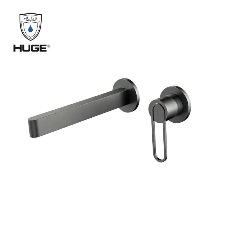 VÒI LAVABO ÂM TƯỜNG MÀU GHI H-VT260M