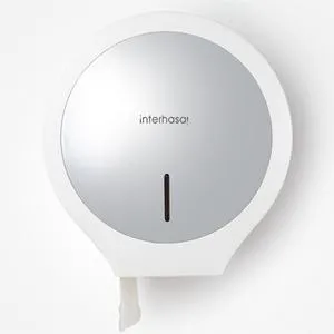 Hộp đựng giấy vệ sinh màu ghi interhasa HSD-E1008G