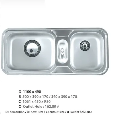 Chậu rửa bát CICO ISB-1100