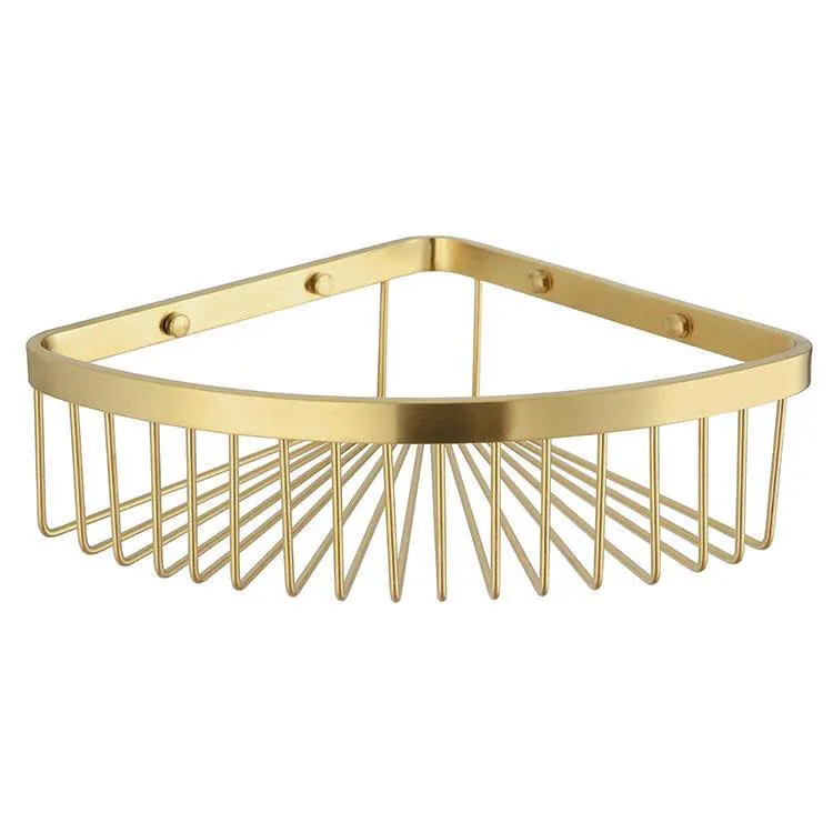 Kệ góc 1 tầng màu vàng mờ KG09G