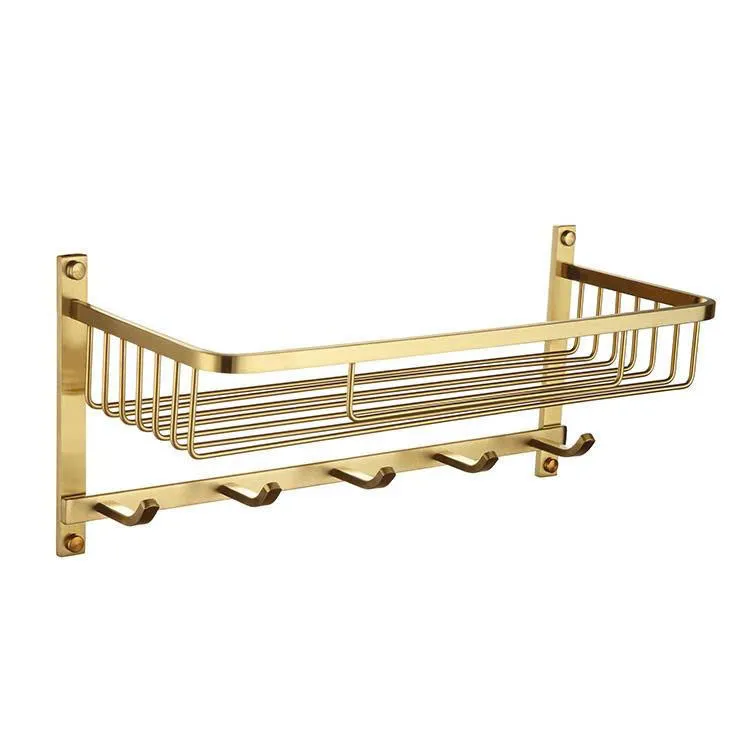 Kệ thẳng 1 tầng màu vàng mờ KT06G