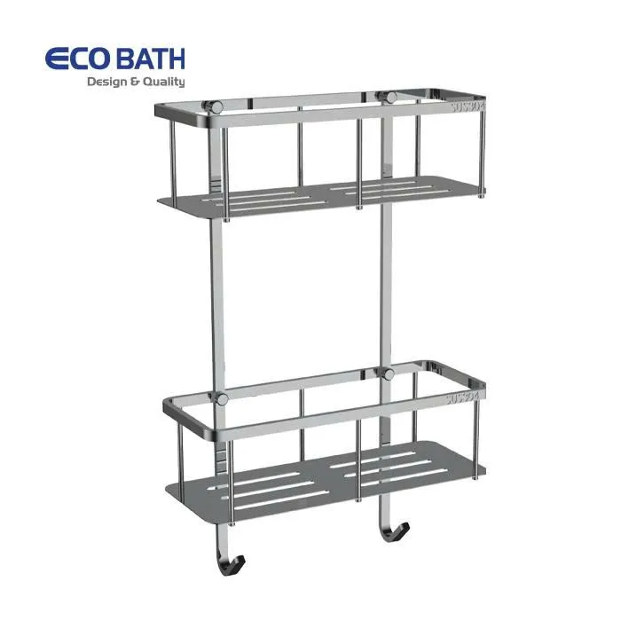 Kệ thẳng 2 tầng EcoBath EC4053-2