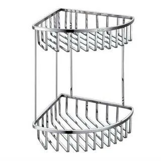 Kệ Góc Nhà Tắm Gắn Tường 2 Tầng Inox 304 KG3005