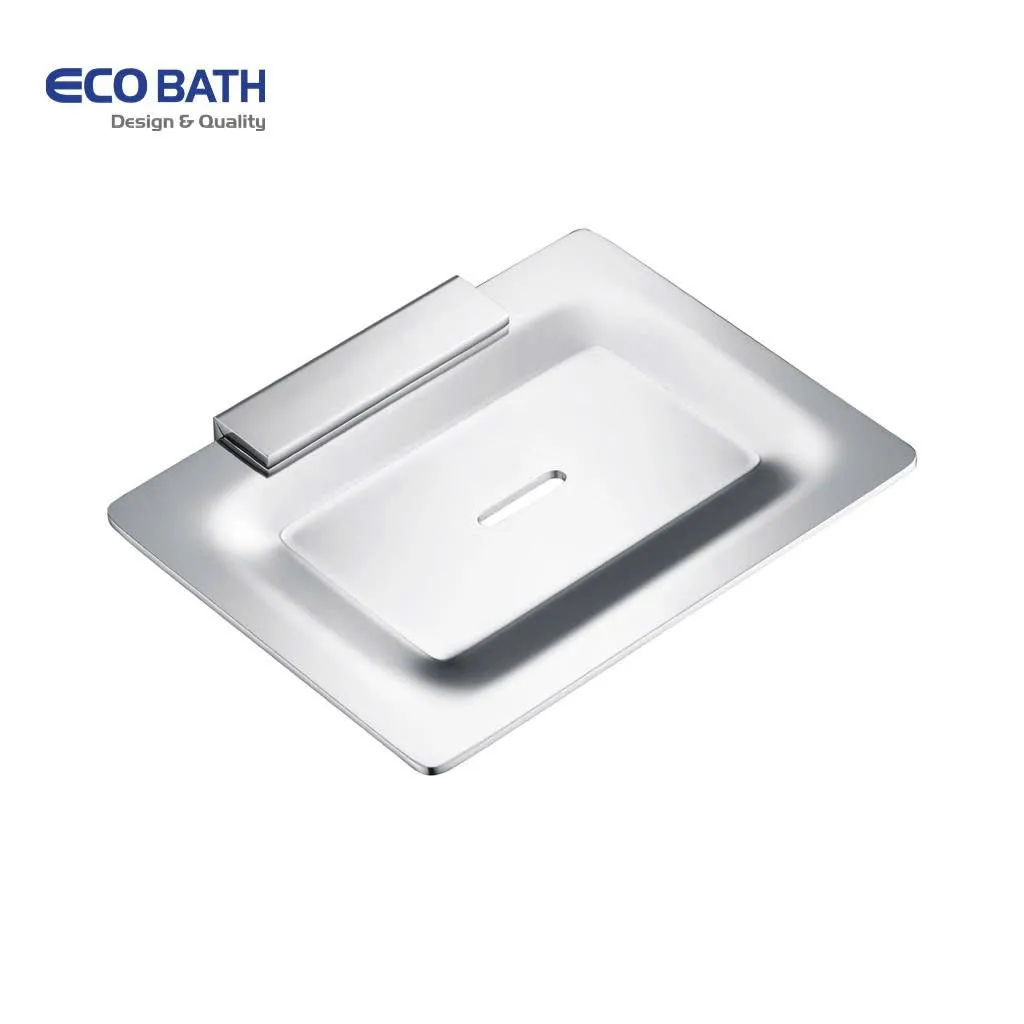 Kệ xà phòng EcoBath EC211-01 màu inox bóng