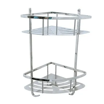 Kệ treo tường góc 2 tầng Bancoot LK51047B