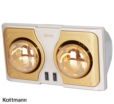 Đèn sưởi 2 bóng treo tường Kottmann – K2B-H