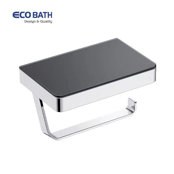 Lô giấy EcoBath EC3070CB màu Chrome + Đen