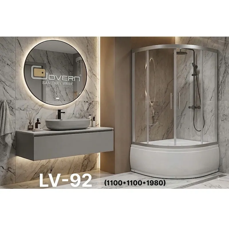 Cabin tắm đứng vách kính GOVERN LV-92