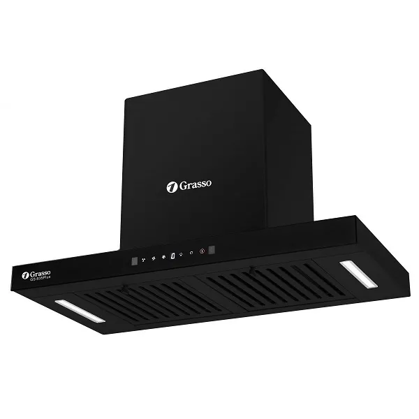 Máy hút mùi bếp Grasso GS 835Plus màu đen