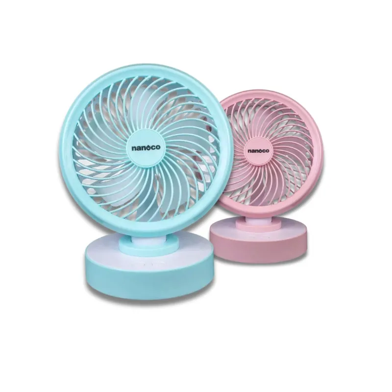 Quạt sạc điện 4 cấp độ gió Nanoco NRF6213G/P