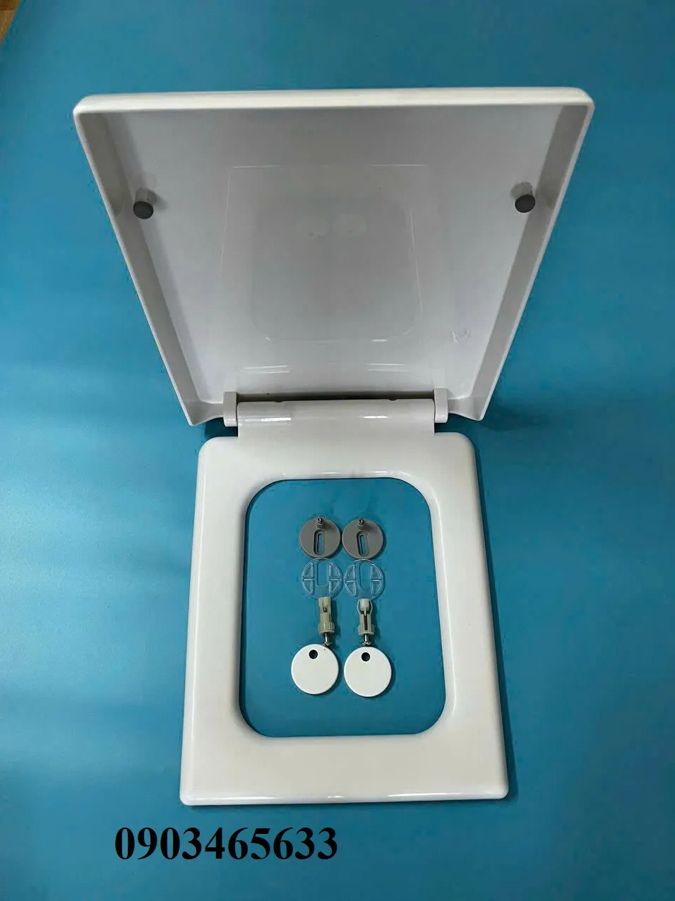 Nắp bồn cầu vuông bo góc NB1