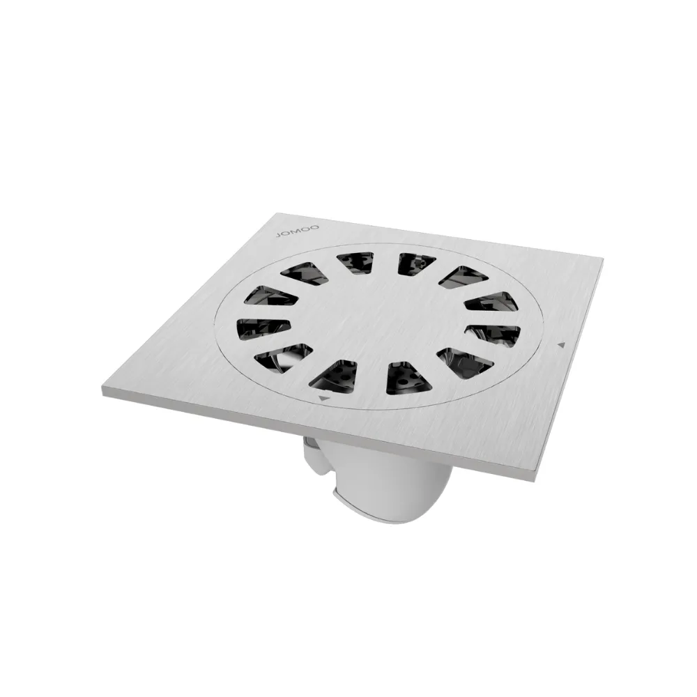 phễu thoát sàn 12x12cm ngăn mùi JOMOO 92161-7B-I021
