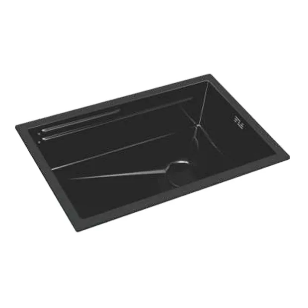 Chậu rửa bát 1 hố màu đen Royal Join RA-33A6843
