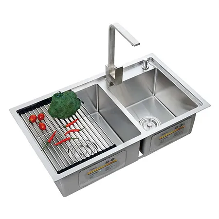 Chậu rửa bát 2 hố lệch Royal Join ST8248