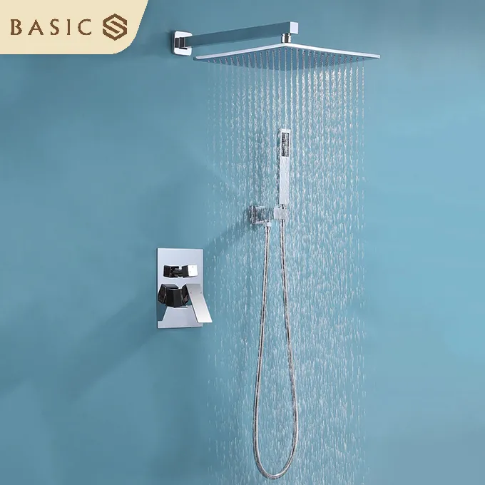 Sen âm tường nóng lạnh Basic GRACE màu Chrome