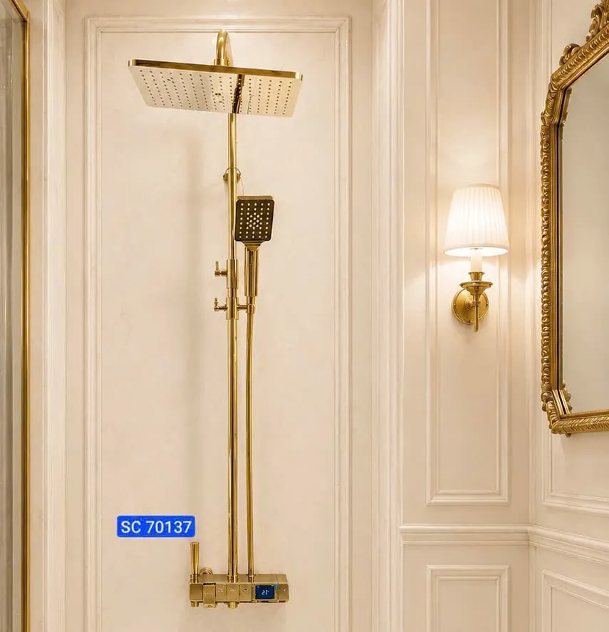 Sen cây bàn phím vàng hiển thị nhiệt độ SC 70137