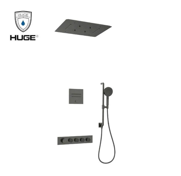Sen tắm âm trần HUGE H-ST666M MAX - Màu ghi 