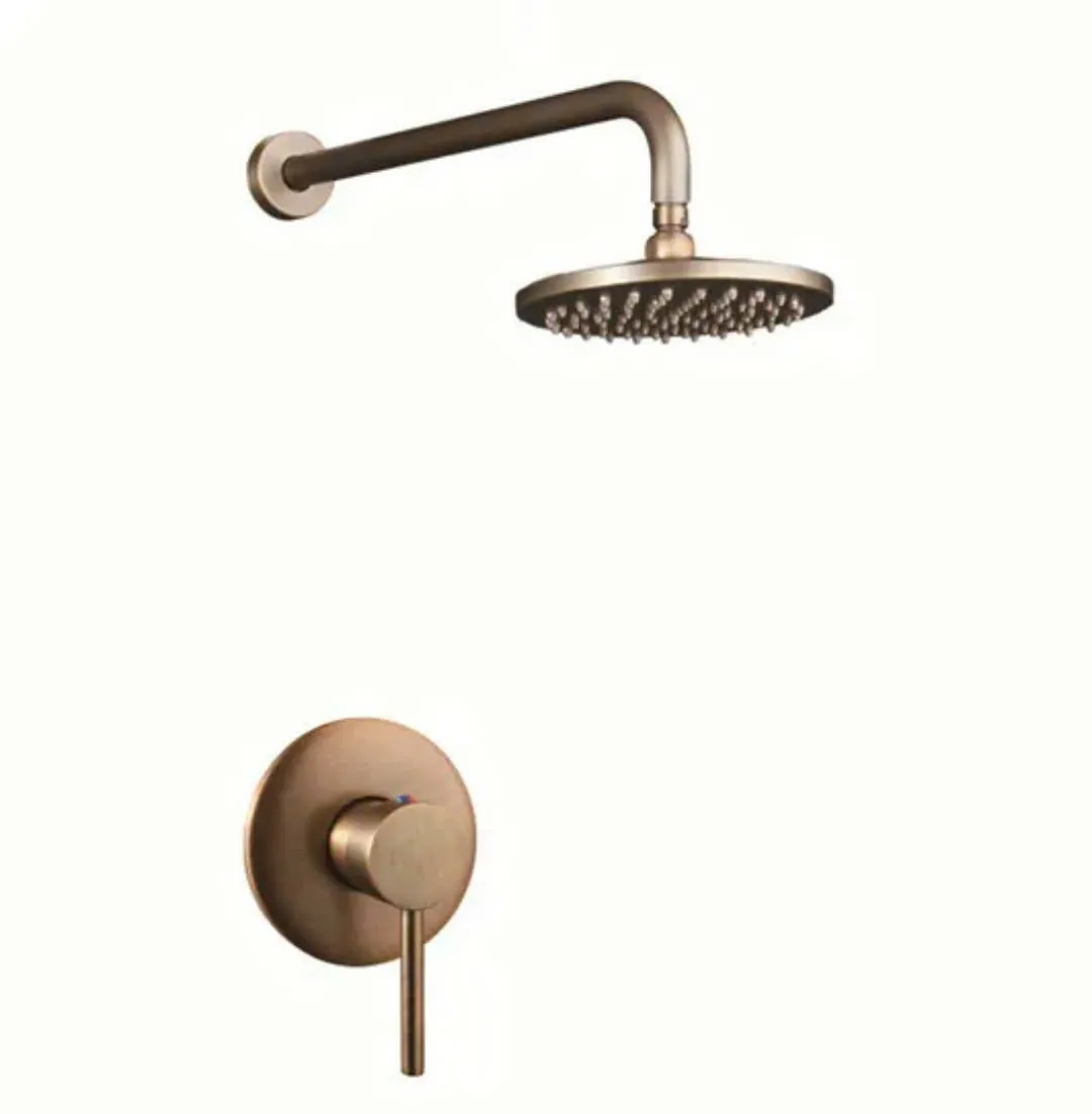 Sen tắm âm tường màu đồng cổ điển STA01C