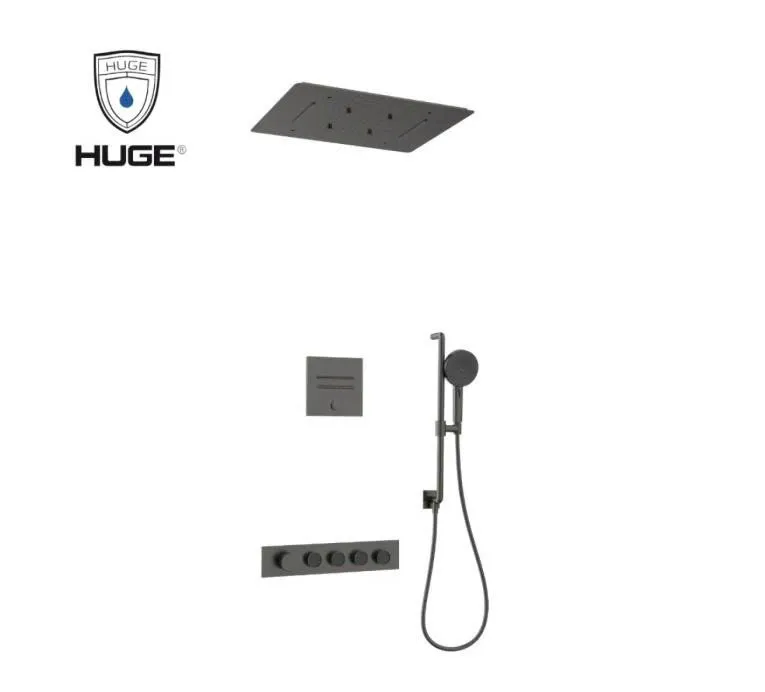 Sen tăm âm tường màu ghi Huge H-ST666M MAX