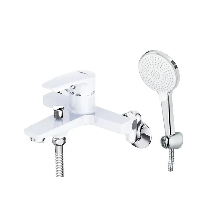 Vòi sen tắm nóng lạnh màu trắng CAESAR S393CW