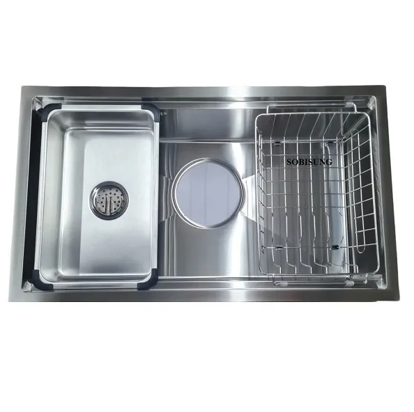 Chậu rửa bát đúc 1 hố Hàn Quốc Sobisung SB-7846-1 