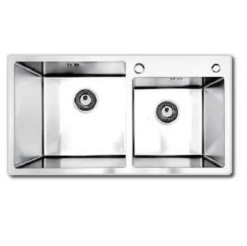 Chậu rửa bát đúc 2 hố Hàn Quốc Sobisung SB-7846 U