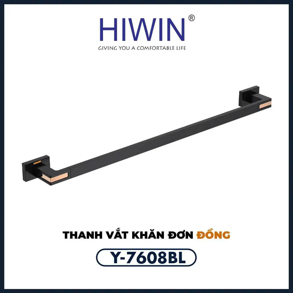 Thanh treo nhà tắm Hiwin Y-7608BL