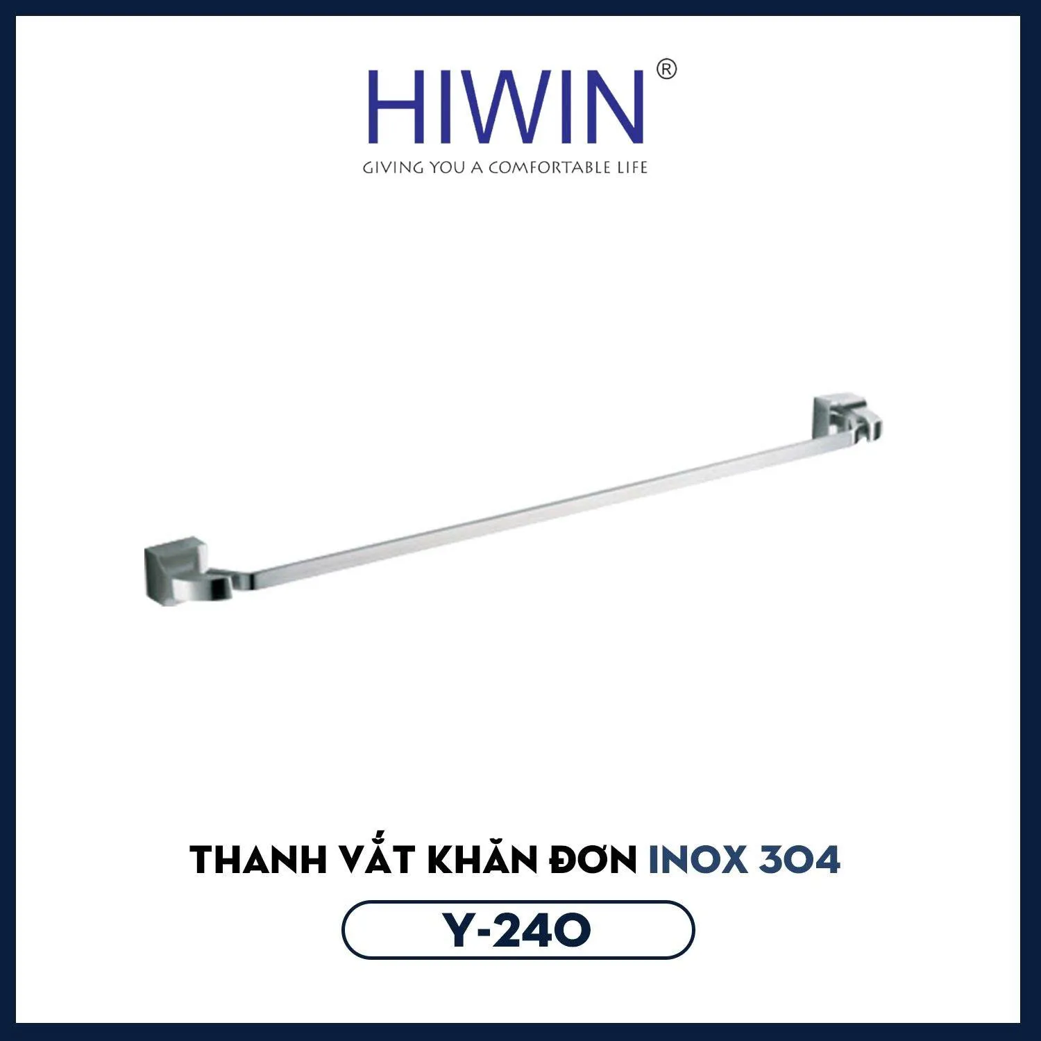 Thanh vắt khăn đơn Hiwin Y-240
