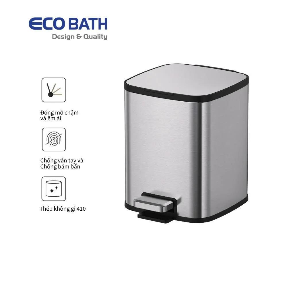 Thùng rác Ecobath EC6802-9MT