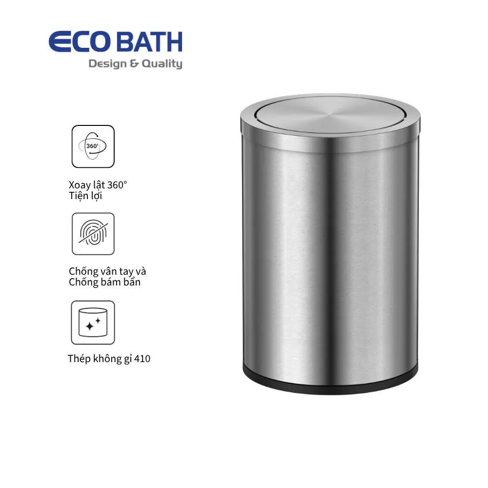 Thùng rác Ecobath EC6804-8MT