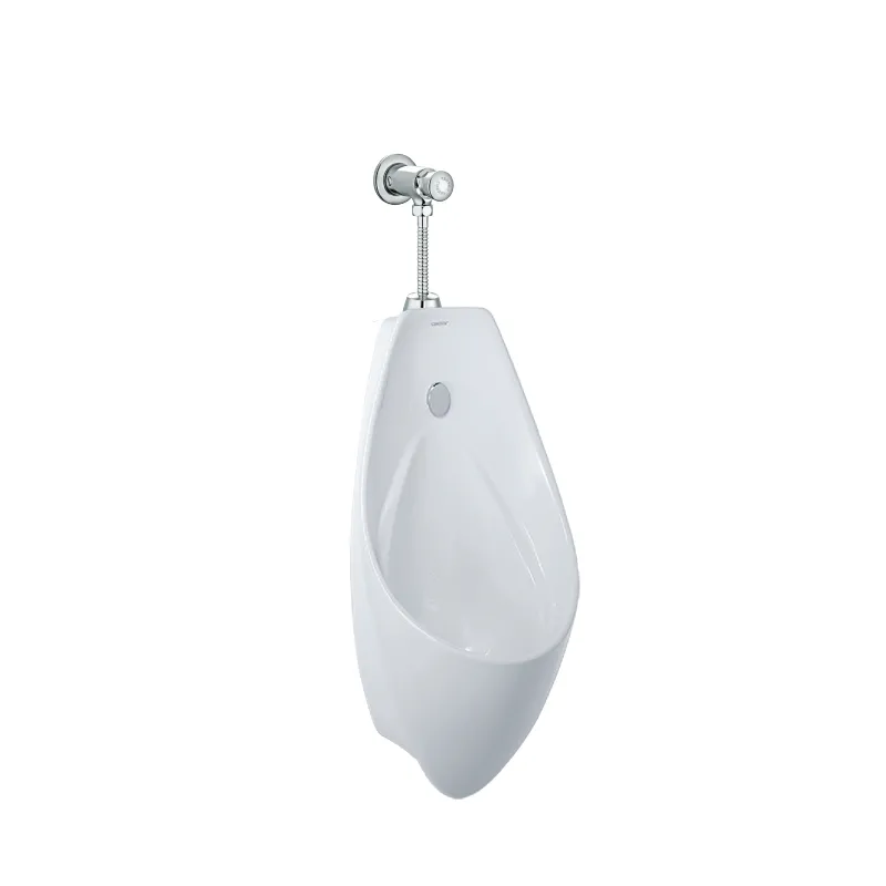 Tiểu nam treo tường Caesar U0267 kèm van nhấn tay BF412G