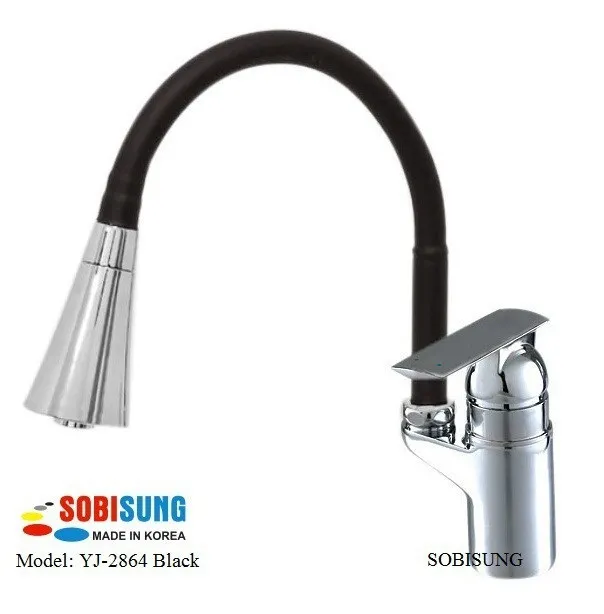 Vòi rửa bát cần mềm Sobisung YJ-2864 Black