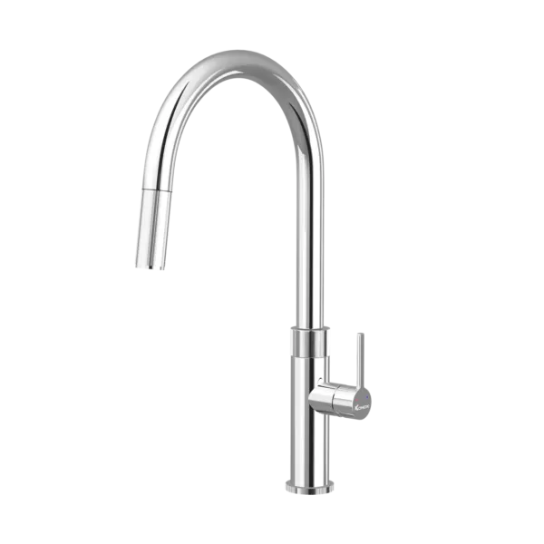Vòi rửa bát dây rút Lasi Chrome