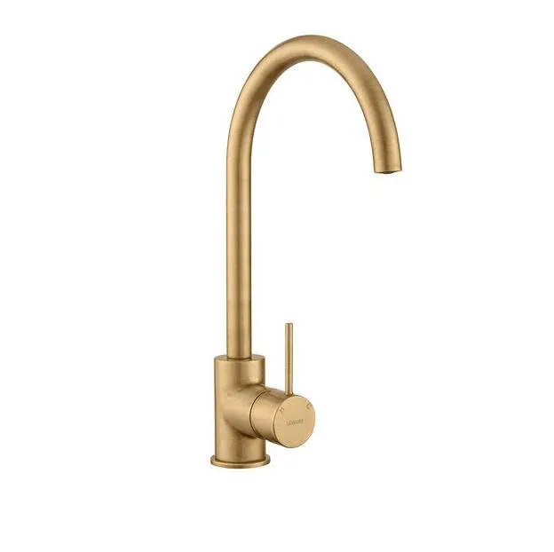 Vòi rửa bát đồng cổ cần cứng 111-5