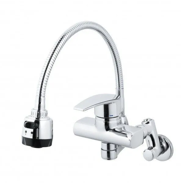 Vòi rửa bát gắn tường Sobisung YJ-6463