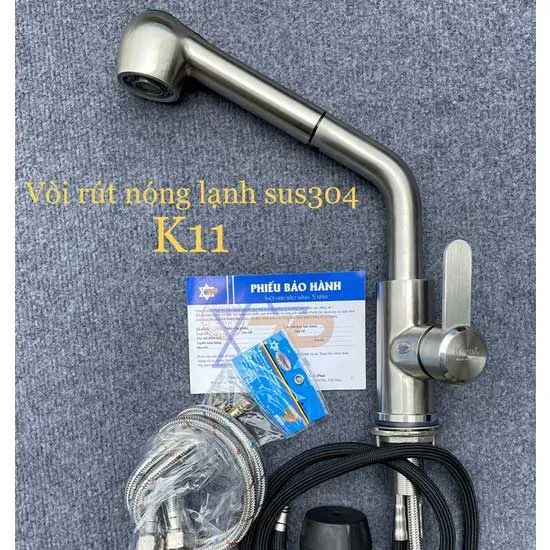 Vòi rửa bát Kagol K11 nóng lạnh