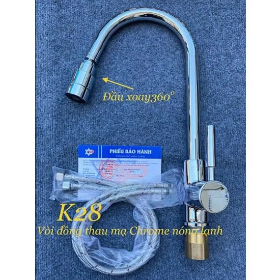 Vòi rửa bát Kagol K28 nóng lạnh