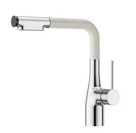 Vòi rửa bát rút dây vân kem SEIONG ROYAL DH-K413CW