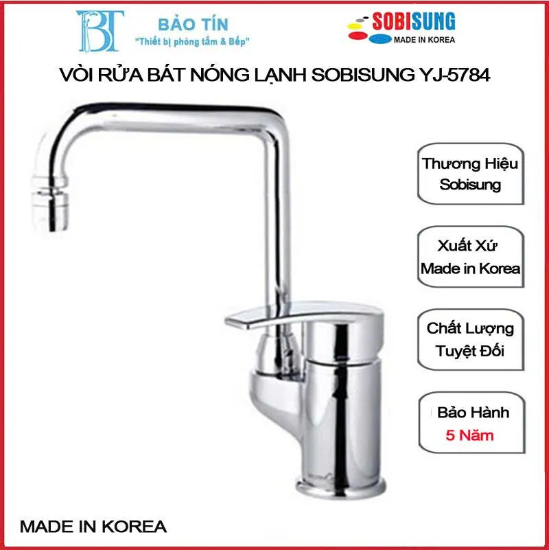 Vòi rửa bát Sobisung YJ-5784