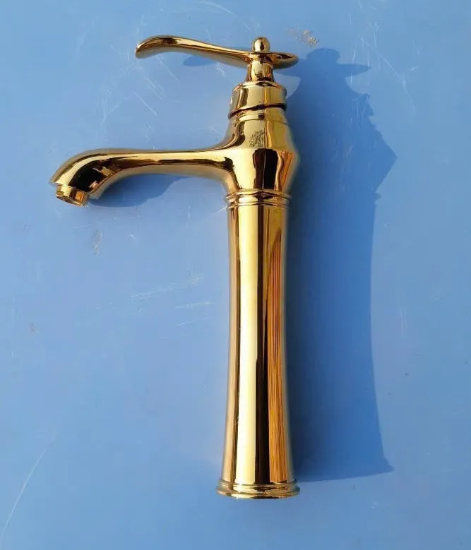 Vòi lavabo màu vàng bóng 6212G