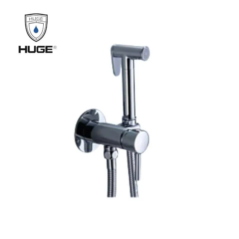 Vòi xịt nóng lạnh âm tường HUGE H-VXD01